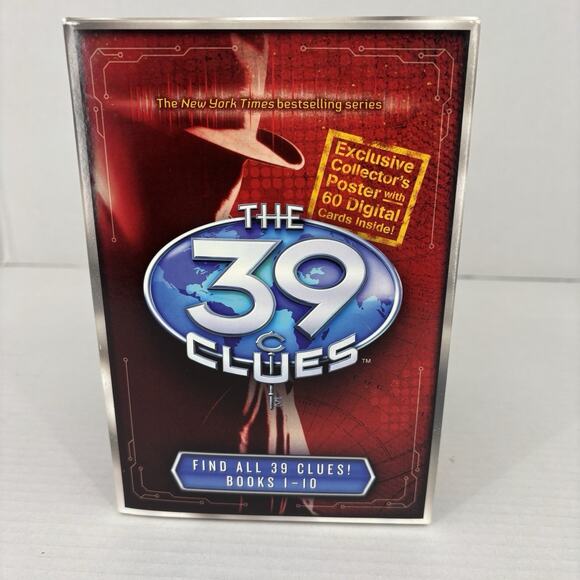 The 39 Clues Boxed Paperback Set 10 Volumes Scholastic No Poster No Cards - Picture 3 of 10